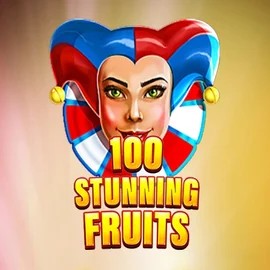 Slots logo of 100 Stunning Fruits from SYNOT Games at Yoyo Casino