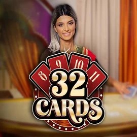 Official Live Casino logo: 32 Cards by Ezugi at Yoyo Casino