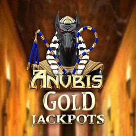 Anubis Gold Jackpots slot logo by Inspired Gaming at Yoyo Casino