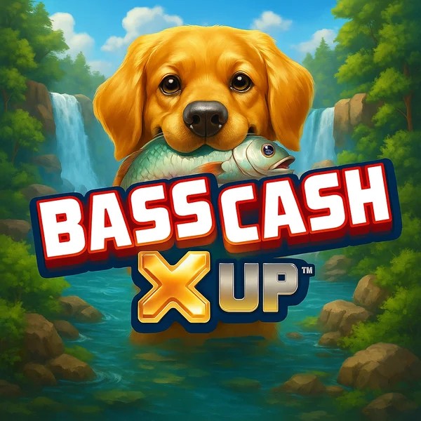 Bass Cash X UP logo by Alchemy Gaming at Yoyo Casino