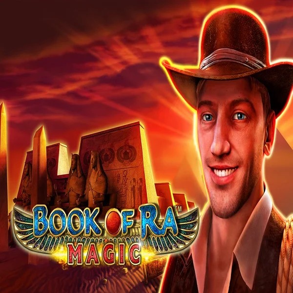 Book of Ra Magic game by Greentube – logo hosted on Yoyo Casino