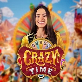 Crazy Time casino game by Evolution – featured logo at Yoyo Casino