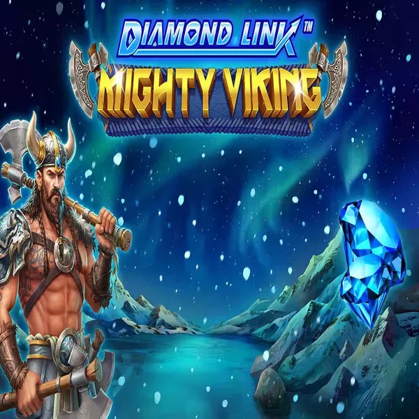 Diamond Link Mighty Viking online game logo by Greentube on yoyospins.eu