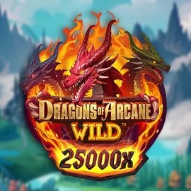 Official Slots logo: Dragons of Arcane Wild by Foxium at Yoyo Casino