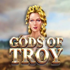 Gods of Troy online game logo by Red Tiger Gaming on yoyospins.eu