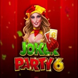 Joker Party 6 slot logo by Greentube at Yoyo Casino