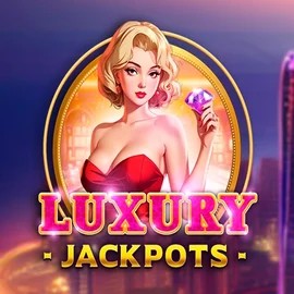 Luxury Jackpots online game logo by Triple Cherry on yoyospins.eu