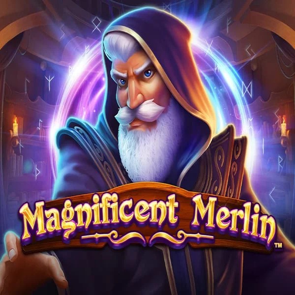 Magnificent Merlin by Greentube, showcased at yoyospins.eu – game logo