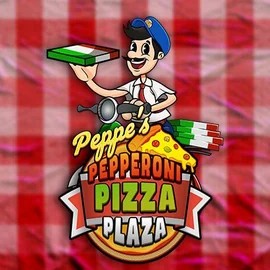 Peppe’s Pepperoni Pizza Plaza logo by Pragmatic Play at Yoyo Casino