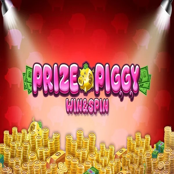 Prize Piggy Win & Spin slot logo by Inspired Gaming at Yoyo Casino