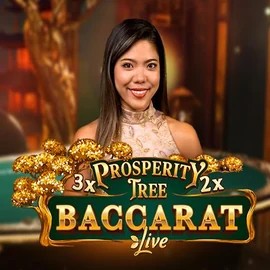 Prosperity Tree Baccarat online game logo by Evolution on yoyospins.eu