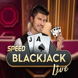 Live Casino logo of Speed Blackjack from Pragmatic Play at Yoyo Casino