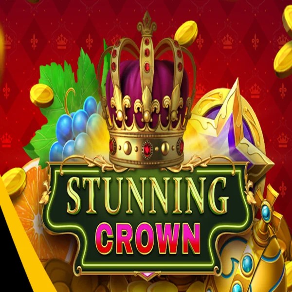 Stunning Crown online game logo by BF Games on yoyospins.eu