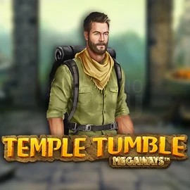 Logo of Temple Tumble Megaways from Relax Gaming at Yoyo Casino