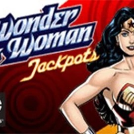 Wonder Woman Jackpots logo by Amaya Yoyo Casino